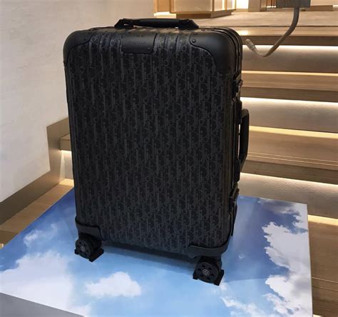 Dior x Rimowa luggage